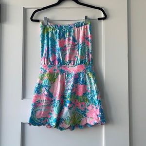 Lilly Pulitzer Size XXS Rikki Multi Color Romper